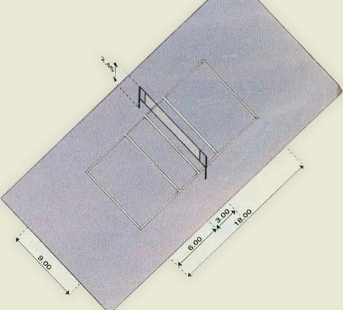 Quadra de Vôlei