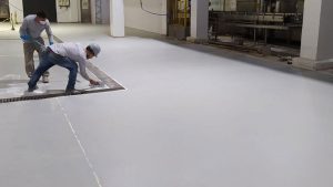 Piso de Concreto Polido Branco - CIMENT PAV